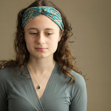Load image into Gallery viewer, Paisley Twist Headband - Turquoise