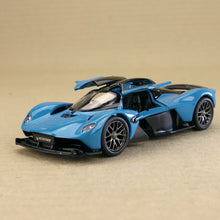Load image into Gallery viewer, 2017 Aston Martin Valkyrie Model Car Blue