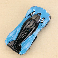 Load image into Gallery viewer, 2017 Aston Martin Valkyrie Model Car Blue