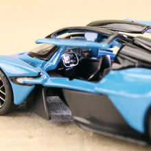 Load image into Gallery viewer, 2017 Aston Martin Valkyrie Model Car Blue