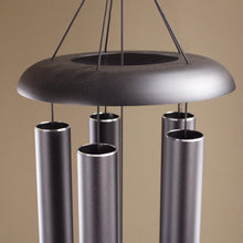 Load image into Gallery viewer, Nature's Melody Extra Large Musically Tuned Wind Chime - Black Metal