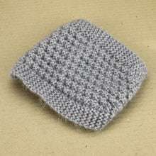 Load image into Gallery viewer, Wide Thick Knitted Curve Headband - Grey