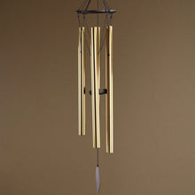 Load image into Gallery viewer, Harmonious Gold Metal Wind Chime