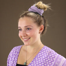 Load image into Gallery viewer, Cotton Stretch Tube Headband - lilac