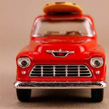 Load image into Gallery viewer, 1955 Chevrolet Stepside Pickup With Surfboard - Red