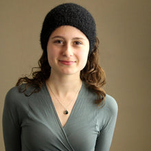 Load image into Gallery viewer, Wide Thick Knitted Curve Headband - Black