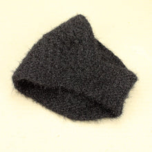 Load image into Gallery viewer, Wide Thick Knitted Curve Headband - Black
