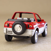 Load image into Gallery viewer, Toyota Rav4 Two-Door Soft-Top Concept Car Red