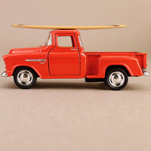 Load image into Gallery viewer, 1955 Chevrolet Stepside Pickup With Surfboard - Orange