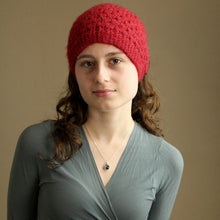 Load image into Gallery viewer, Wide Thick Knitted Curve Headband - Red