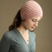 Load image into Gallery viewer, Wide Thick Knitted Curve Headband - Soft Pink