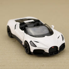 Load image into Gallery viewer, 2022 Bugatti Mistral White Model car