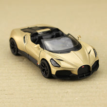 Load image into Gallery viewer, 2022 Bugatti Mistral Gold Model Car