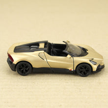 Load image into Gallery viewer, 2022 Bugatti Mistral Gold Model Car