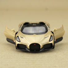 Load image into Gallery viewer, 2022 Bugatti Mistral Gold Model Car