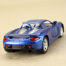 Load image into Gallery viewer, 2004 Porsche Carrera GT Blue Model Car