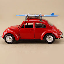 Load image into Gallery viewer, 1967 Volkswagen Classic Beetle - Red w Blue Surfboard