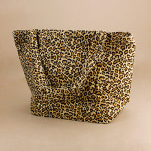 Load image into Gallery viewer, Large Leopard Print Tote Nappy Bag