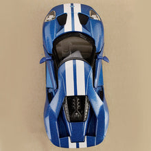 Load image into Gallery viewer, Ford GT 2017 Blue With White Stripes