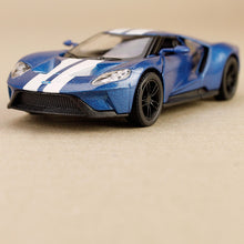 Load image into Gallery viewer, Ford GT 2017 Blue With White Stripes