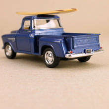 Load image into Gallery viewer, 1955 Chevrolet Stepside Pickup With Surfboard - Blue