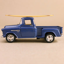 Load image into Gallery viewer, 1955 Chevrolet Stepside Pickup With Surfboard - Blue
