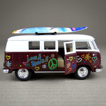 Load image into Gallery viewer, 1962 Volkswagen Surfer Microbus Maroon