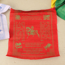 Load image into Gallery viewer, Prayer Flags English Version - Medium w Coloured Affirmations