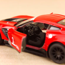 Load image into Gallery viewer, Model Car Chevrolet Corvette C7-R Red