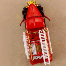 Load image into Gallery viewer, Classic Emergency Fire Engine Model Truck Gold Trim