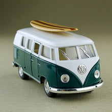 Load image into Gallery viewer, 1962 Kombi Campervan with Surfboard Green
