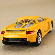Load image into Gallery viewer, 2004 Porsche Carrera GT Yellow Model Car