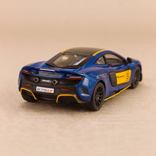 Load image into Gallery viewer, Model Car 2016 McLaren 675 LT Blue