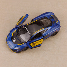 Load image into Gallery viewer, Model Car 2016 McLaren 675 LT Blue