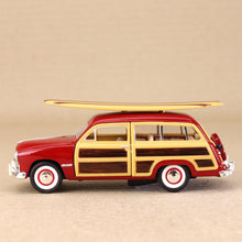 Load image into Gallery viewer, 1949 Ford Woody Wagon with Surfboard Red