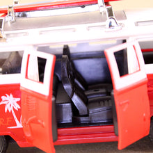 Load image into Gallery viewer, 1962 Samba Volkswagen Microbus T1 - Red w Surfboard