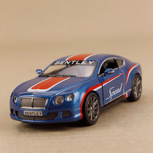 Load image into Gallery viewer, 2012 Bentley Continental GT Speed - Blue w Red Stripe