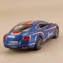 Load image into Gallery viewer, 2012 Bentley Continental GT Speed - Blue w Red Stripe