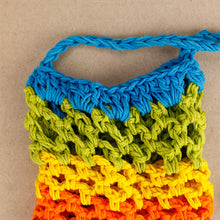 Load image into Gallery viewer, Cotton Crochet Water Shoulder Bag Rainbow