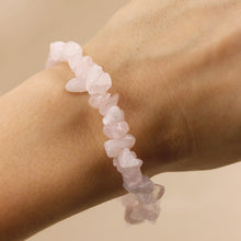 Load image into Gallery viewer, Rose Quartz Crystal Bracelet