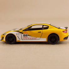 Load image into Gallery viewer, Yellow Model Car 2016 Maserati Gran Turismo MC Stradale