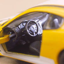 Load image into Gallery viewer, Yellow Model Car 2016 Maserati Gran Turismo MC Stradale