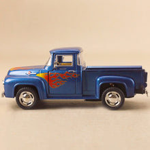 Load image into Gallery viewer, 1956 Ford F-100 Pickup Ute - Blue w Red Flames