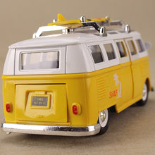 Load image into Gallery viewer, 1962 Samba Volkswagen Microbus T1 - Yellow w Surfboard