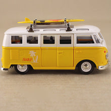 Load image into Gallery viewer, 1962 Samba Volkswagen Microbus T1 - Yellow w Surfboard