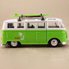 Load image into Gallery viewer, 1962 Samba Volkswagen Microbus T1 - Green w Surfboard