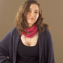 Load image into Gallery viewer, Double-Wrap Nepalese 100% Cotton Headband Pink