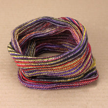 Load image into Gallery viewer, Nepalese Extra-Wide Stretchy Headband Purple Red Black