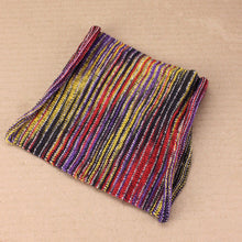 Load image into Gallery viewer, Nepalese Extra-Wide Stretchy Headband Purple Red Black