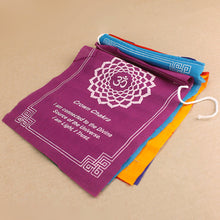 Load image into Gallery viewer, Chakra Prayer Flags 6877